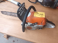 Lot 109 - benzine kettingzaagmachine stihl - afbeelding 4 van  4