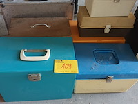 Lot 109 - opbergkoffers. 7 stuks - afbeelding 1 van  3