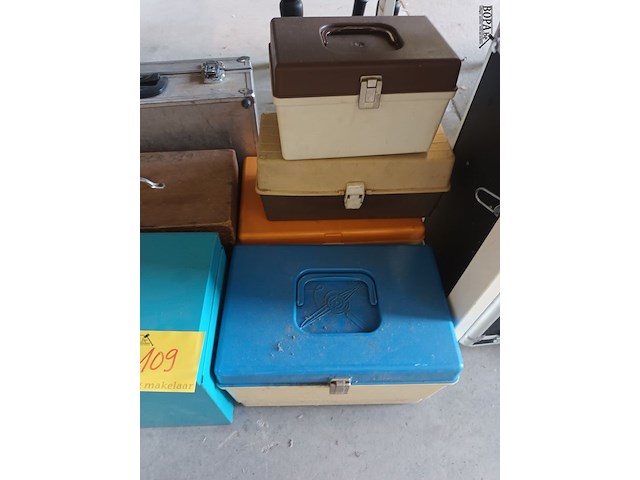 Lot 109 - opbergkoffers. 7 stuks - afbeelding 3 van  3