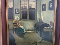 Lot 109 - reproductie in kader - afbeelding 1 van  3