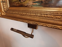 Lot 109 - schilderij met koeien - afbeelding 2 van  7