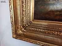 Lot 109 - schilderij met koeien - afbeelding 6 van  7