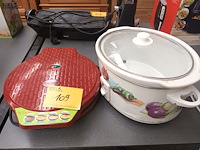 Lot 109 - slow cooker en pizza maker - afbeelding 1 van  6