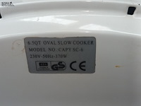 Lot 109 - slow cooker en pizza maker - afbeelding 6 van  6