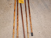 Lot 109 - wandelstokken. 5 stuks - afbeelding 2 van  4