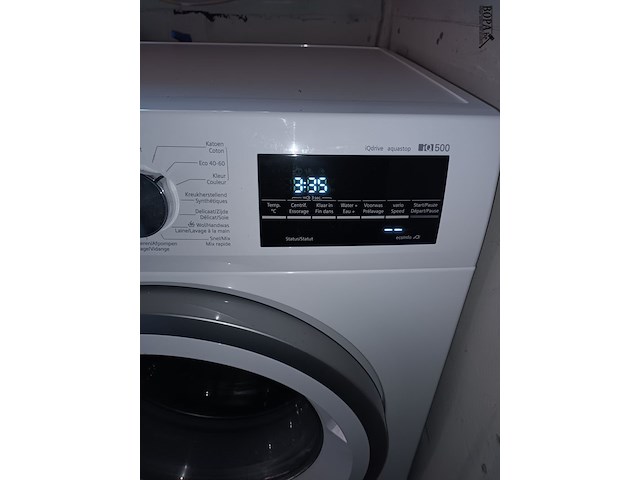 Lot 109 - wasmachine siemens iq500 - afbeelding 3 van  5