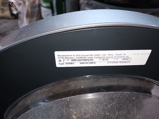 Lot 109 - wasmachine siemens iq500 - afbeelding 5 van  5