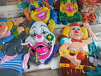 Lot 11 - decoratie thema circus. 8 stuks - afbeelding 2 van  6