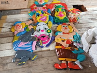 Lot 11 - decoratie thema circus. 8 stuks - afbeelding 6 van  6