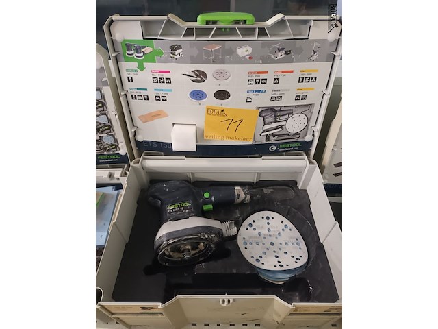 Lot 11 - excenterschuurmachine festool - afbeelding 1 van  3