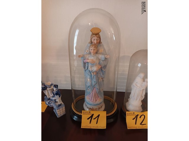 Lot 11 - globe met maria - afbeelding 1 van  3