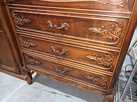 Lot 11 - houten barkast met lades - afbeelding 3 van  6