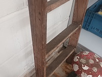 Lot 11 - houten ladder - afbeelding 2 van  2