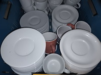 Lot 11 - koffietassen en bordjes - afbeelding 3 van  3