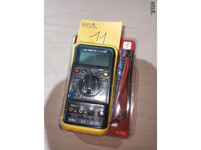 Lot 11 - multimeter elix - afbeelding 1 van  2