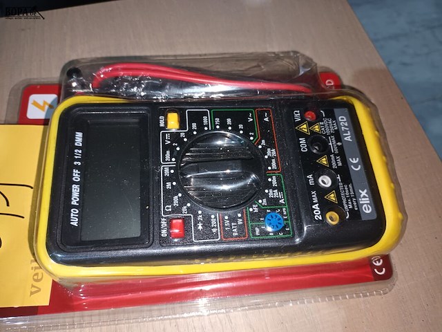 Lot 11 - multimeter elix - afbeelding 2 van  2