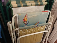 Lot 11 - opvouwbare tuinstoel. 3 stuks