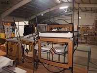 Lot 11 - smeedijzeren stoelen. 6 stuks - afbeelding 4 van  4