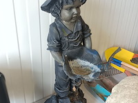 Lot 11 - tuinbeelden. 3 stuks - afbeelding 4 van  4