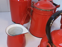 Lot 11 - vintage emaille. 6 stuks - afbeelding 2 van  6