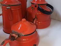 Lot 11 - vintage emaille. 6 stuks - afbeelding 3 van  6