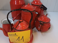 Lot 11 - vintage emaille. 6 stuks - afbeelding 6 van  6