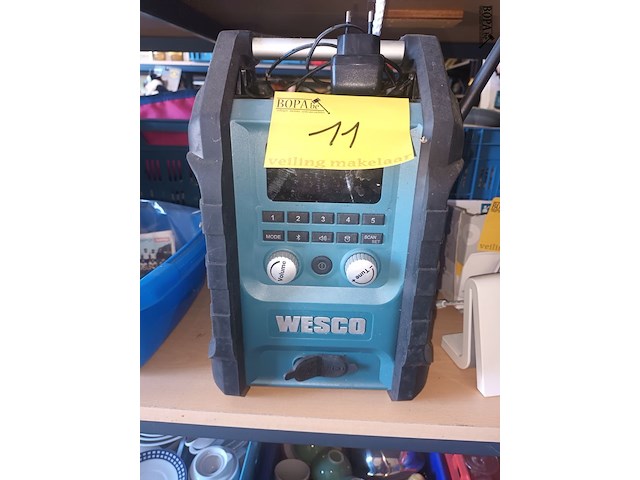 Lot 11 - wesco werfradio - afbeelding 2 van  4