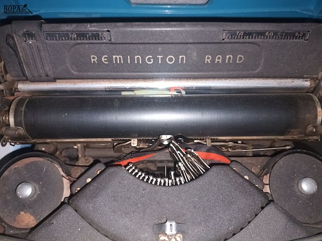 Lot 110 - antieke typemachine remington - afbeelding 4 van  4