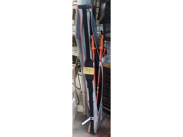 Lot 110 - nordic walking stokken met zak - afbeelding 1 van  3