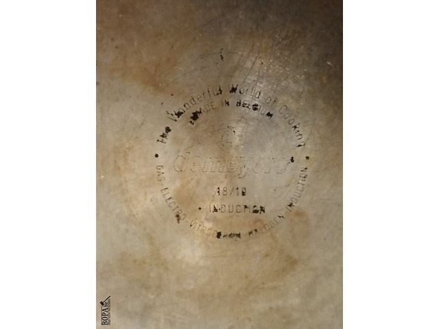 Lot 110 - potten en pannen demeyere. 5 stuks - afbeelding 4 van  5