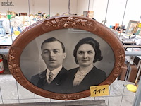 Lot 111 - fotokader ovaal - afbeelding 1 van  3