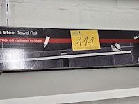 Lot 111 - handdoekenrek chrome - afbeelding 1 van  3