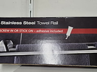 Lot 111 - handdoekenrek chrome - afbeelding 2 van  3