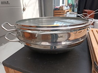Lot 111 - rvs wok silit - afbeelding 2 van  3