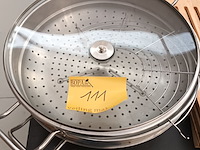 Lot 111 - rvs wok silit - afbeelding 3 van  3