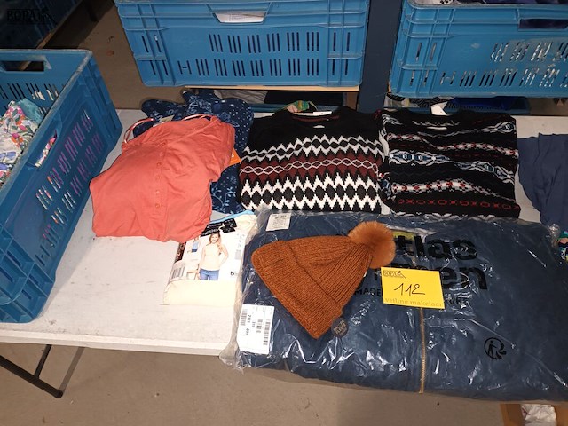 Lot 112 - kledij dames en heren. 14 stuks - afbeelding 1 van  5