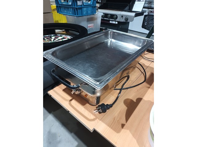 Lot 113 - chafing dish en schaaltje - afbeelding 3 van  4