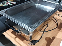 Lot 113 - chafing dish en schaaltje - afbeelding 3 van  4
