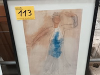 Lot 113 - kader auguste rodin - afbeelding 1 van  5