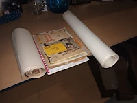 Lot 113 - posters en oude magazines. 12 stuks