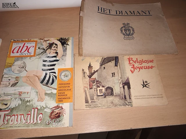 Lot 113 - posters en oude magazines. 12 stuks - afbeelding 5 van  8