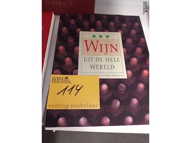 Lot 114 - boeken over wijn. 3 stuks - afbeelding 3 van  4