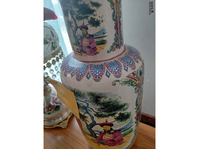 Lot 114 - grote chinese vaas met stempel - afbeelding 3 van  4