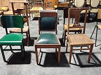 Lot 114 - lot 6 stoelen - afbeelding 1 van  2