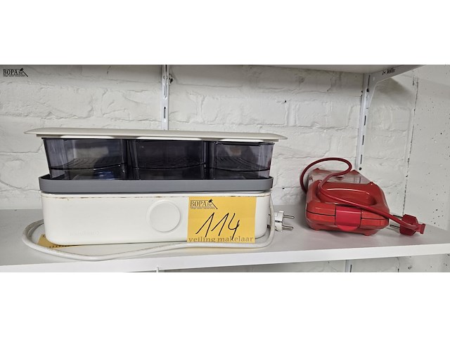 Lot 114 - stomer en express cooker - afbeelding 1 van  5