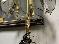 Lot 114 - vintage tafellamp tiffany-stijl - afbeelding 2 van  3