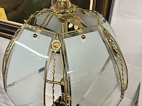 Lot 114 - vintage tafellamp tiffany-stijl - afbeelding 3 van  3