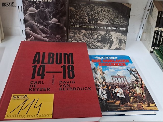 Lot 114 - wereldoorlog 1, 4 stuks - afbeelding 1 van  3