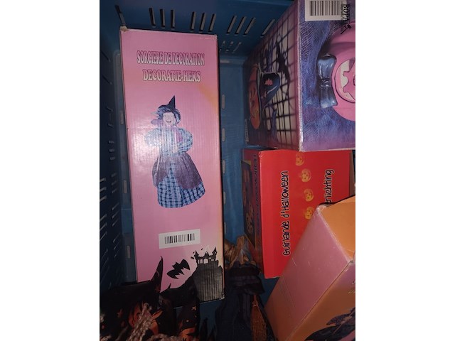 Lot 115 - heksen en pompoenen. 6 stuks - afbeelding 3 van  4