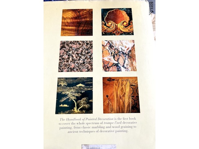 Lot 115 - imatation des bois + tehe handbook of painted decoration +sc - afbeelding 6 van  17